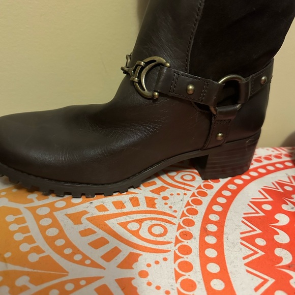 Etienne Aigner Dark Brown Boots - Picture 4 of 7